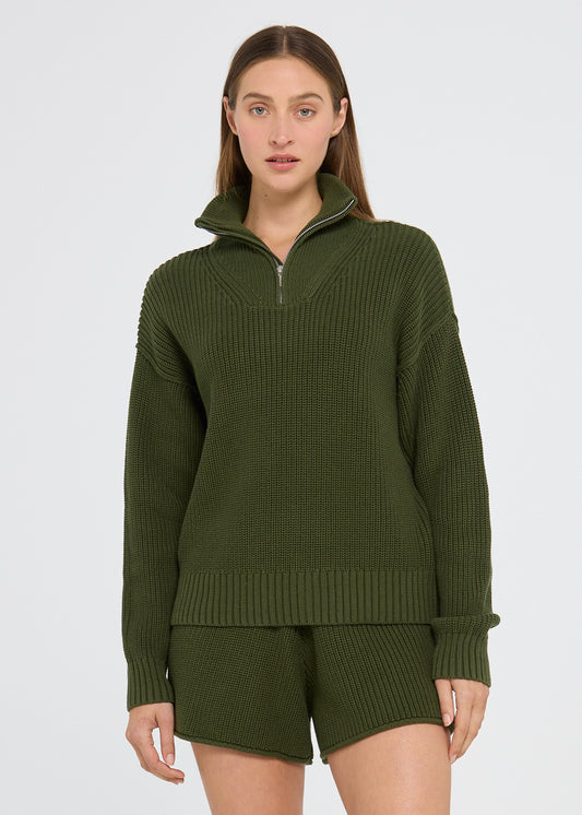 NEWPORT ZIP SWEATER